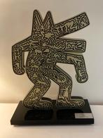 Keith Haring: sculptuur van acrylglas met certificaat, Antiek en Kunst, Ophalen of Verzenden