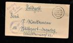 brief feldpost 1944 met controle nummer, Postzegels en Munten, Verzenden, Duitse Keizerrijk, Gestempeld