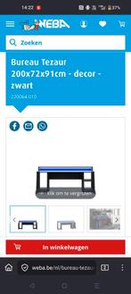 Gratis bureau 2 meter breed met LED, Computers en Software, Ophalen
