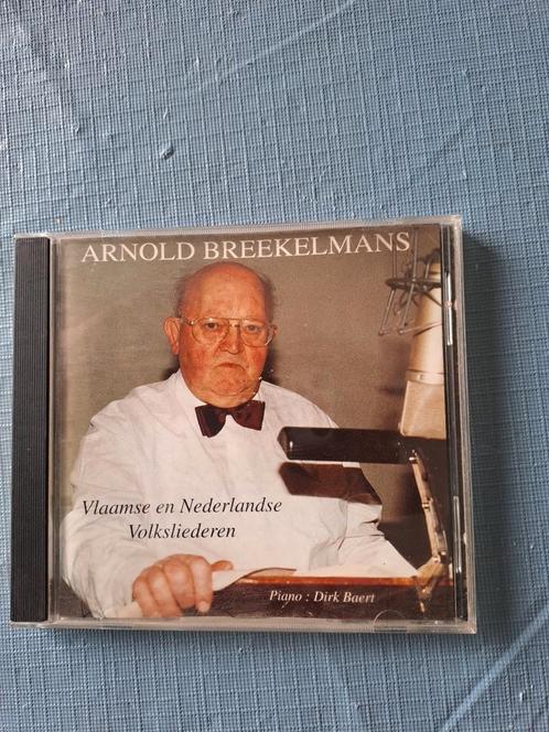 Cd arnold breekelmans  vlaamse en nederlandse volksliederen, CD & DVD, CD | Néerlandophone, Comme neuf, Enlèvement ou Envoi