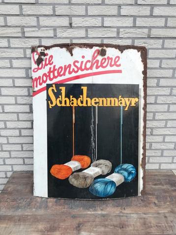 Duits emaille bord Schachenmayr wol beschikbaar voor biedingen