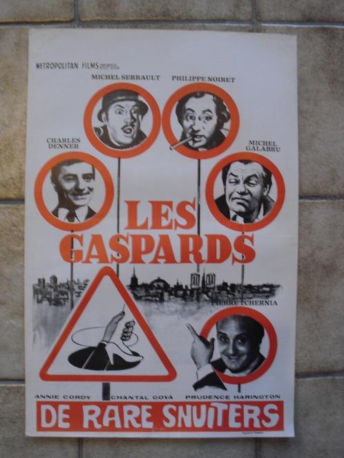 filmaffiche les gaspards 1974 Michel Serrault filmposter, Collections, Posters & Affiches, Comme neuf, Cinéma et TV, A1 jusqu'à A3