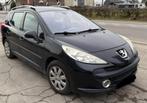 Peugeot 207  2008  1.6hdi   290.000km  Clim auto, Stof, Zwart, 4 cilinders, Zwart