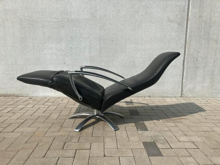 Jori Brainbuilder relax zwart leder, medi, mono-move, Huis en Inrichting, Zetels | Voetbanken en poefs, Ophalen of Verzenden