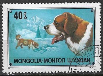 Mongolie 1978 - Yvert 976 - Honden en hun ras. (ST) beschikbaar voor biedingen