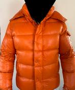 Moncler Maya 70th Anniversary Jas Maat 5, Kleding | Heren, Ophalen, Zo goed als nieuw, Maat 56/58 (XL), Oranje
