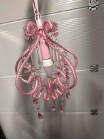 Roze kroonluchter voor een prinsessen kamer, Ophalen, Zo goed als nieuw