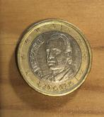 Spaanse 1€ van 2001, Goud, Spanje, Ophalen of Verzenden, 1 euro