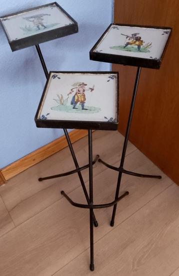 Bijzettafels voor aperitief, borrelhapjes, ... beschikbaar voor biedingen