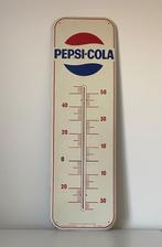 Pepsi Cola reclamebord - thermometer, Verzamelen, Ophalen, Gebruikt, Reclamebord