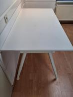 Bureau blanc ajustable, Maison & Meubles, Enlèvement, Comme neuf, Bureau