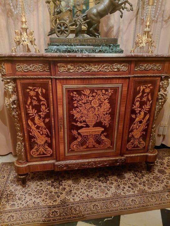 Prachtig Italianse kast 19e eeuw, Antiek en Kunst, Antiek | Meubels | Kasten, Ophalen