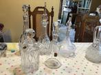 carafes en cristal  plus de 70 ans parfait état apd 40€, Ophalen