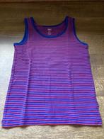 Blauw/rood gestreept onderhemdje zonder mouwen, Woody, 116,, Kinderen en Baby's, Kinderkleding | Maat 116, Nacht- of Onderkleding