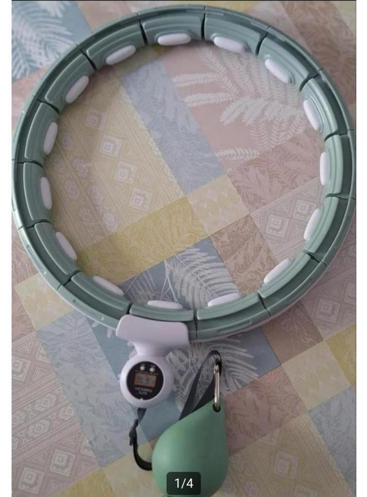 Hula Hoop Fitness, Sport en Fitness, Hoelahoeps, Zo goed als nieuw, Fitness hoelahoep, Ophalen