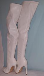 545C* prachtige witte laarzen met hoge hakken (40/41), Kleding | Dames, Schoenen, Hoge laarzen, Verzenden, Wit, SHEIN