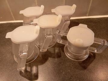 5x HENRO-TEK Handycup Schuine bekers beschikbaar voor biedingen