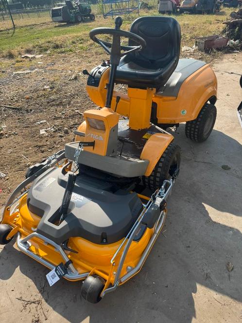 Frontmaaier nieuw maaidek, Tuin en Terras, Zitmaaiers, Zo goed als nieuw, 90 tot 120 cm, Elektrische starter, Mulchfunctie, Ophalen of Verzenden
