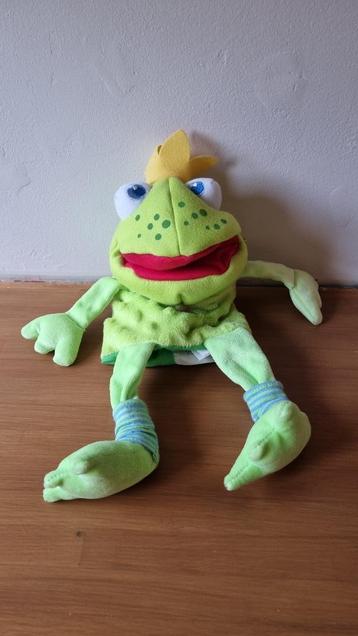 Haba handpop kikker koning beschikbaar voor biedingen