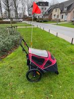 Duvo+ hondenfietskar - 2 in 1 wandelwagen, Dieren en Toebehoren, Ophalen, Zo goed als nieuw