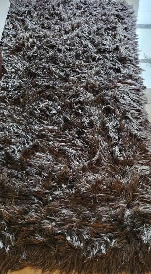 Topkwaliteit Natuzzi vloerkleed antraciet 270x190 cm, Huis en Inrichting, Stoffering | Tapijten en Vloerkleden, Zo goed als nieuw