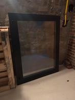 Châssis ouvrant aluminium noir, Bricolage & Construction, Enlèvement, Comme neuf, Aluminium