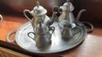 service à café/thé en étain, Antiquités & Art, Antiquités | Étain, Enlèvement ou Envoi