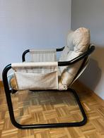 Zetel 1 persoon, Huis en Inrichting, Ophalen, Minder dan 75 cm, Zo goed als nieuw, Metaal