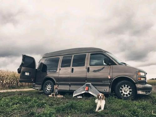 GMC Savana Limitid Edition 5.7 vortec., Caravans en Kamperen, Mobilhomes, Particulier, Bus-model, tot en met 2, Overige merken