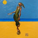 "Zeemeermin" Origineel schilderij, Verzenden