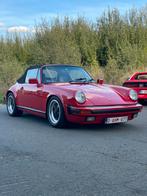 Porsche 911 Carrera cabrio 3.2, Auto's, Achterwielaandrijving, Zwart, Cabriolet, Leder