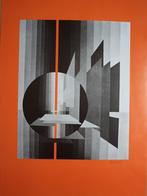 Lithographie Bernard Jardel composition géométrique abstrait, Enlèvement ou Envoi
