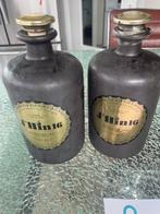 decoratie 2 lege Gin flessen  J'Hin   GRATIS, Verzamelen, Ophalen of Verzenden