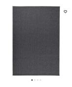 Ikea vloerkleed donker grijs, Comme neuf, Enlèvement, Gris