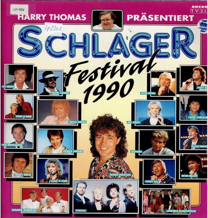 2 x Vinyl, LP   /   Harry Thomas Präsentiert Schlagerfestiv, Cd's en Dvd's, Vinyl | Overige Vinyl, Overige formaten, Ophalen of Verzenden