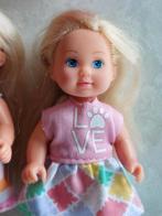 3x Shelly Barbie + fiets, Ophalen of Verzenden, Zo goed als nieuw, Barbie