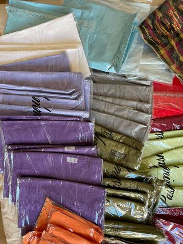 groot lot > Pashmina sjaal | 80 stuks | kleuren > verpakking beschikbaar voor biedingen
