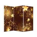 Kerst Decoratie klein Sfeer scherm Paravent Laag model 50 cm, Verzenden, Nieuw