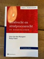 Strafrecht en strafprocesrecht in hoofdlijnen – Deel 2, Boeken, Ophalen of Verzenden, Zo goed als nieuw, Hoger Onderwijs