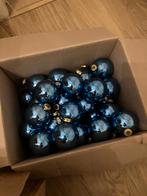 kerstballen blauw, Ophalen, Gebruikt