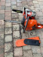 Husqvarna 130 en Benson kettingzaag, Doe-het-zelf en Bouw, Gereedschap | Zaagmachines, Ophalen of Verzenden, Gebruikt, Kettingzaag