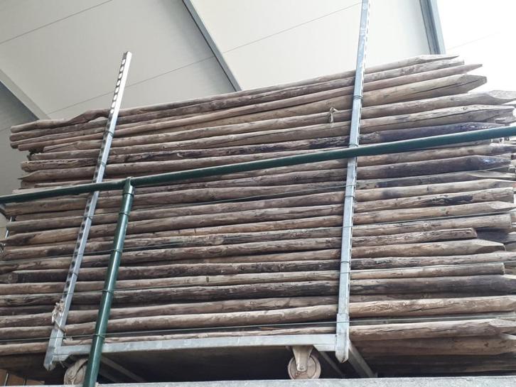 350 behandelde palen L250cm diameter 5&6cm, Tuin en Terras, Planten | Tuinplanten, Ophalen