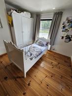 Mooi wit bed, Gebruikt, Eenpersoons, Wit, Ophalen of Verzenden