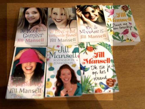 Jill Mansell 6 boeken + Chantal Van Gastel, Livres, Chick lit, Utilisé, Enlèvement ou Envoi