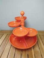 Retro oranje party apero set, Ophalen of Verzenden