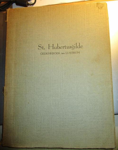 st Hubertusgilde 1ste lustrum 1961, Boeken, Geschiedenis | Nationaal, Gelezen, 20e eeuw of later, Ophalen of Verzenden
