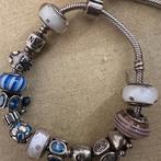 2 armbanden van Pandora, Handtassen en Accessoires, Armbanden, Ophalen of Verzenden, Zo goed als nieuw, Overige kleuren, Staal