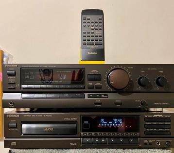 technics set versterker tuner cd speler afstandsbediening beschikbaar voor biedingen