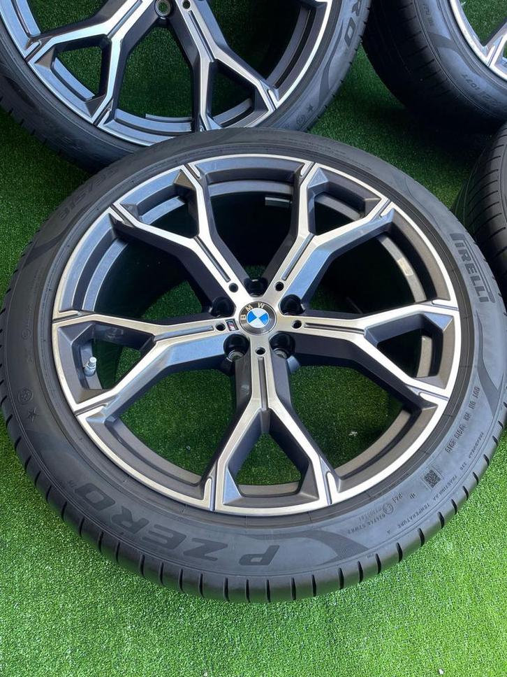 Bmw x5 velgen 741m met banden zoals nieuw, Auto-onderdelen, Banden en Velgen, Banden en Velgen, Zomerbanden, Ophalen