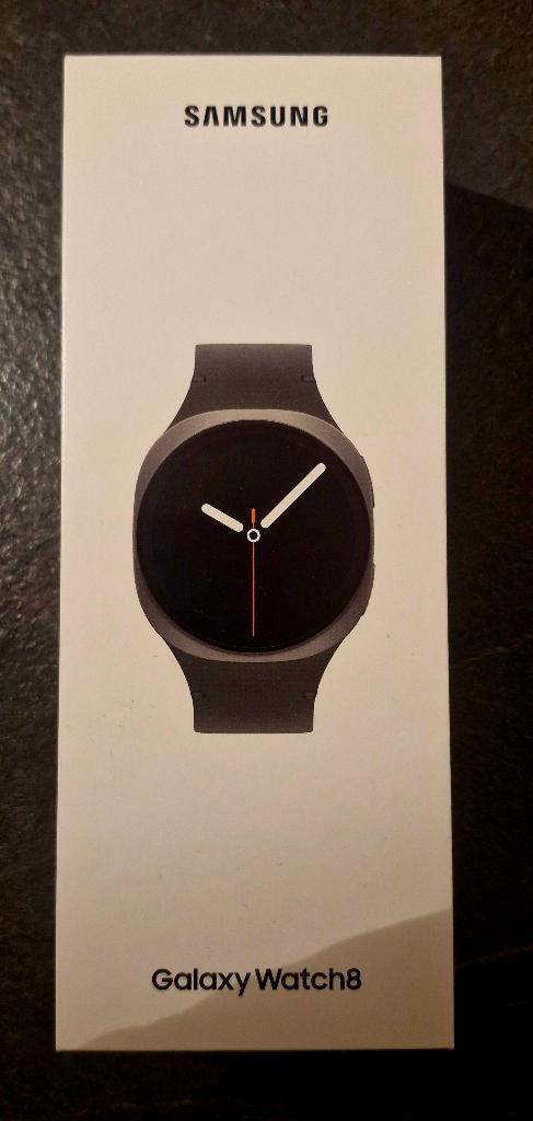 Samsung Smart watch 8, Handtassen en Accessoires, Smartwatches, Nieuw, Android, Zwart, Afstand, Calorieverbanding, Conditie, GPS